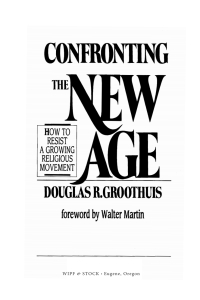 صورة الغلاف: Confronting the New Age 9781608993420