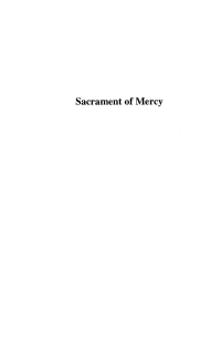 Cover image: Sacrament of Mercy 9781608993451