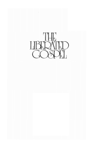 Imagen de portada: The Liberated Gospel 9781608996179