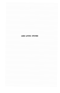 Cover image: Like Living Stones 9781608996193