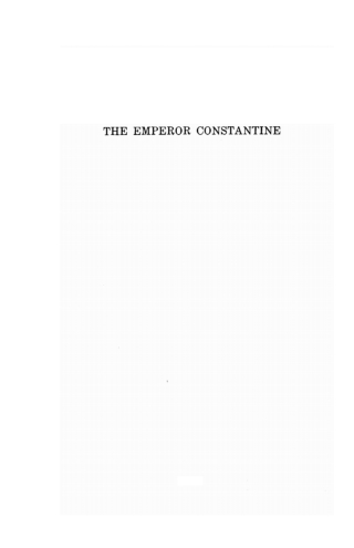 Cover image: The Emperor Constantine 9781610970211