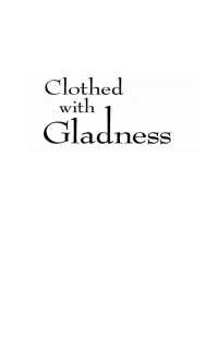 Imagen de portada: Clothed with Gladness 9781610970419