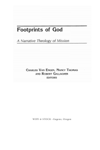 Imagen de portada: Footprints of God 9781610973342
