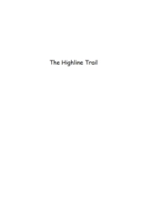 表紙画像: The Highline Trail 9781610974387
