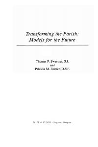 Imagen de portada: Transforming the Parish 9781610974943