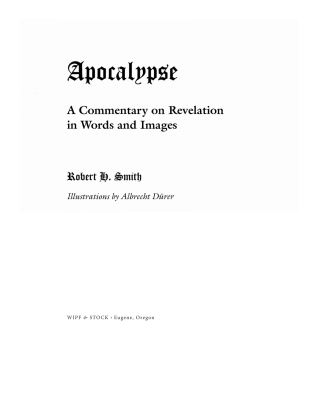 Cover image: The Apocalypse 9781610978910