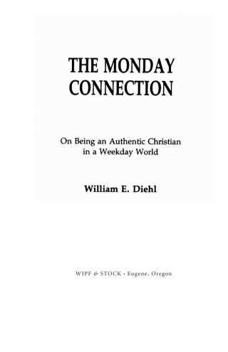 Cover image: The Monday Connection 9781620320549