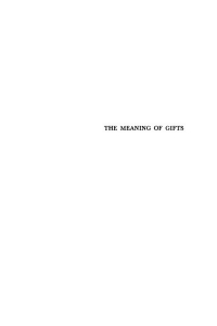 صورة الغلاف: The Meaning of Gifts 9781620323571