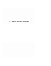 Imagen de portada: Birth of Missions in America 9781620326398