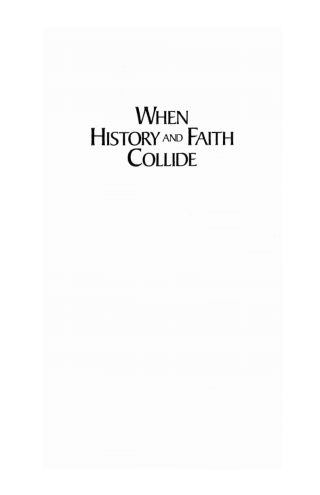 Titelbild: When History and Faith Collide 9781620328613