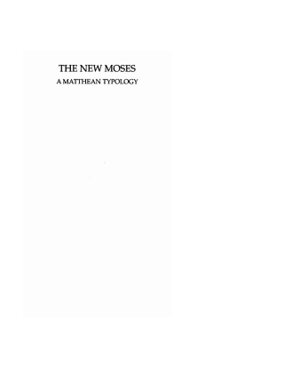 Omslagafbeelding: The New Moses 9781620328767