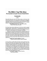 Cover image: The Bible’s Top 50 Ideas 9781625642592