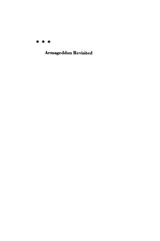 Cover image: Armageddon Revisited 9781625643926