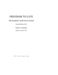 Cover image: Freedom to Live 9781625645005