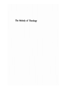 Cover image: The Melody of Theology 9781625646453