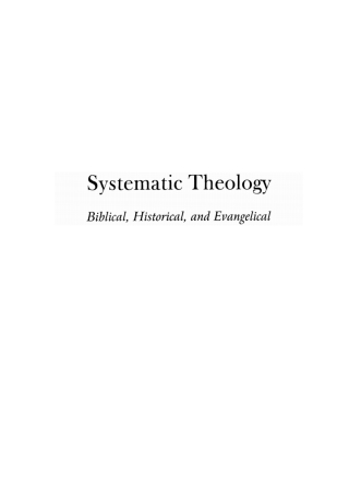 Cover image: Systematic Theology, Volume 2 2nd edition 9781498206600