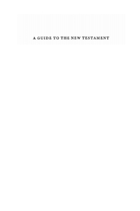 表紙画像: A Guide to the New Testament 9781498205078