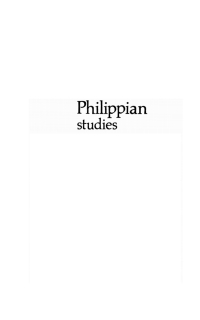 صورة الغلاف: Philippian Studies 9781498208291