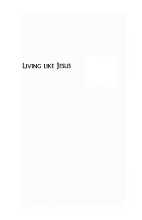Cover image: Living Like Jesus 9781498219259
