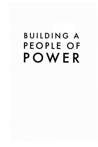 Imagen de portada: Building a People of Power 9781498235853