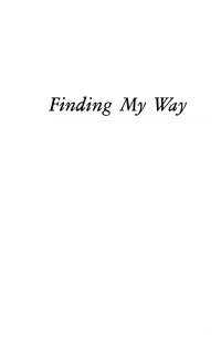 Cover image: Finding My Way 9781498239998