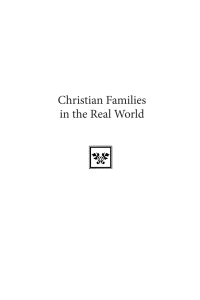 صورة الغلاف: Christian Families in the Real World 9781532609244