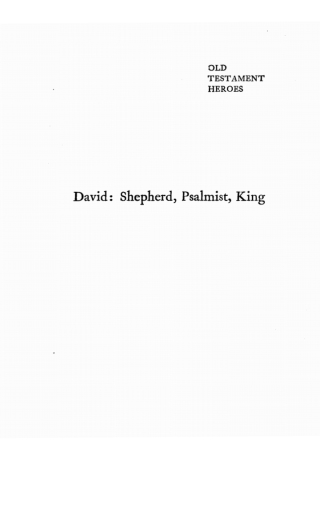 Cover image: David 9781532617423