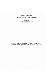 Cover image: The Christian Doctrine of Faith 9781532618734