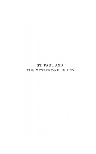 Cover image: St. Paul and the Mystery-Religions 9781532618826