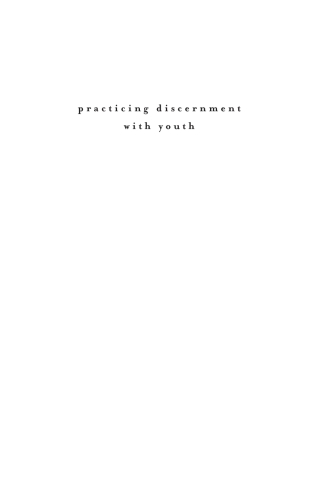 Imagen de portada: Practicing Discernment with Youth 9781532636448