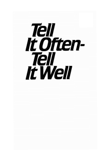 表紙画像: Tell It Often - Tell It Well 9781532636462