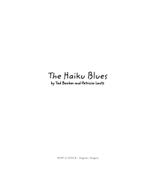 Cover image: The Haiku Blues 9781532636486