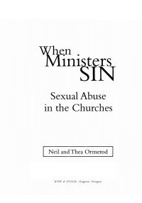 Cover image: When Ministers Sin 9781532641428