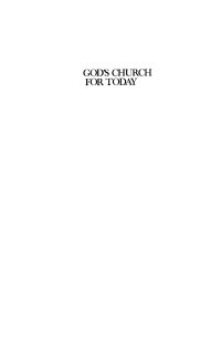 Cover image: God’s Church For Today 9781532644009