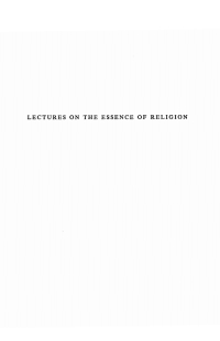 Cover image: Lectures on the Essence of Religion 9781532646232