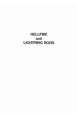 Imagen de portada: Hellfire and Lightning Rods 9781532646256