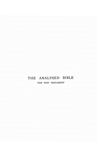 Cover image: The Analyzed Bible, Volume 3 3rd edition 9781532648472