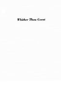 Cover image: Whither Thou Goest 9781532663659