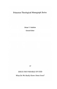Cover image: Jesus, the Parable of God 9781556350252