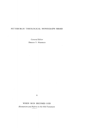 Cover image: When Man Becomes God 9780915138067