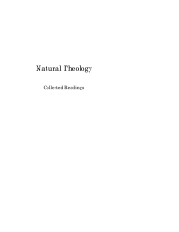 صورة الغلاف: Natural Theology: Collected Readings 9781592447190