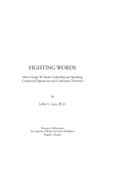 Cover image: Fighting Words 9781597522304