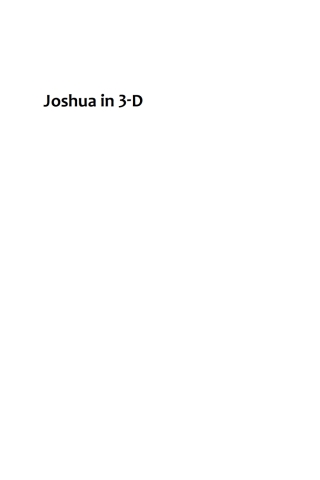 Cover image: Joshua in 3-D 9781606088197