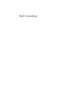 Cover image: Paul's Conundrum 9781608994571