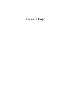 Cover image: Ezekiel’s Hope 9781610976503