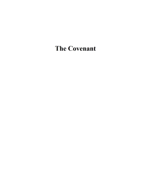 Cover image: The Covenant 9781620322734