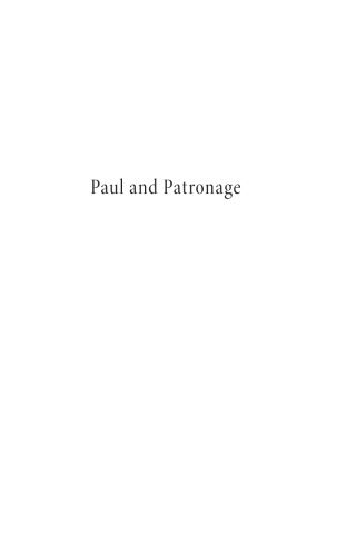 Cover image: Paul and Patronage 9781620325575
