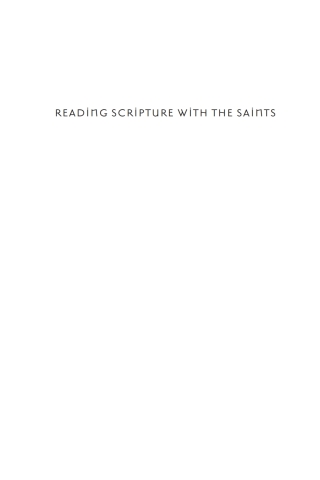Cover image: Reading Scripture with the Saints 9781620327241