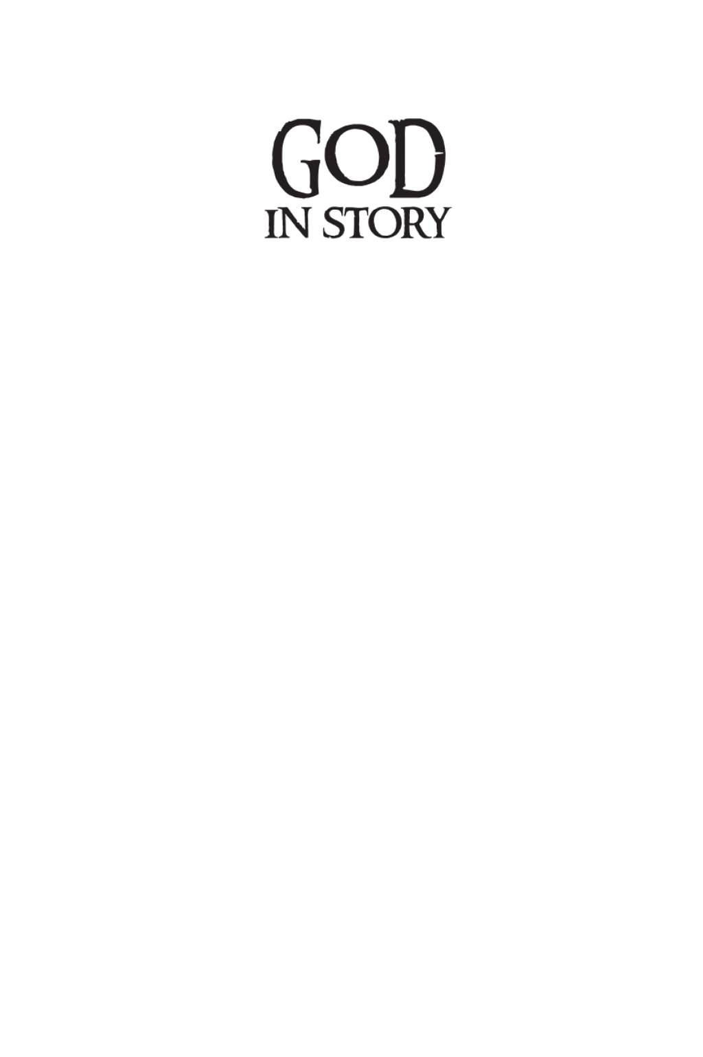 God in Story