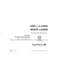 Cover image: Lost in the Long White Cloud 9781498202268